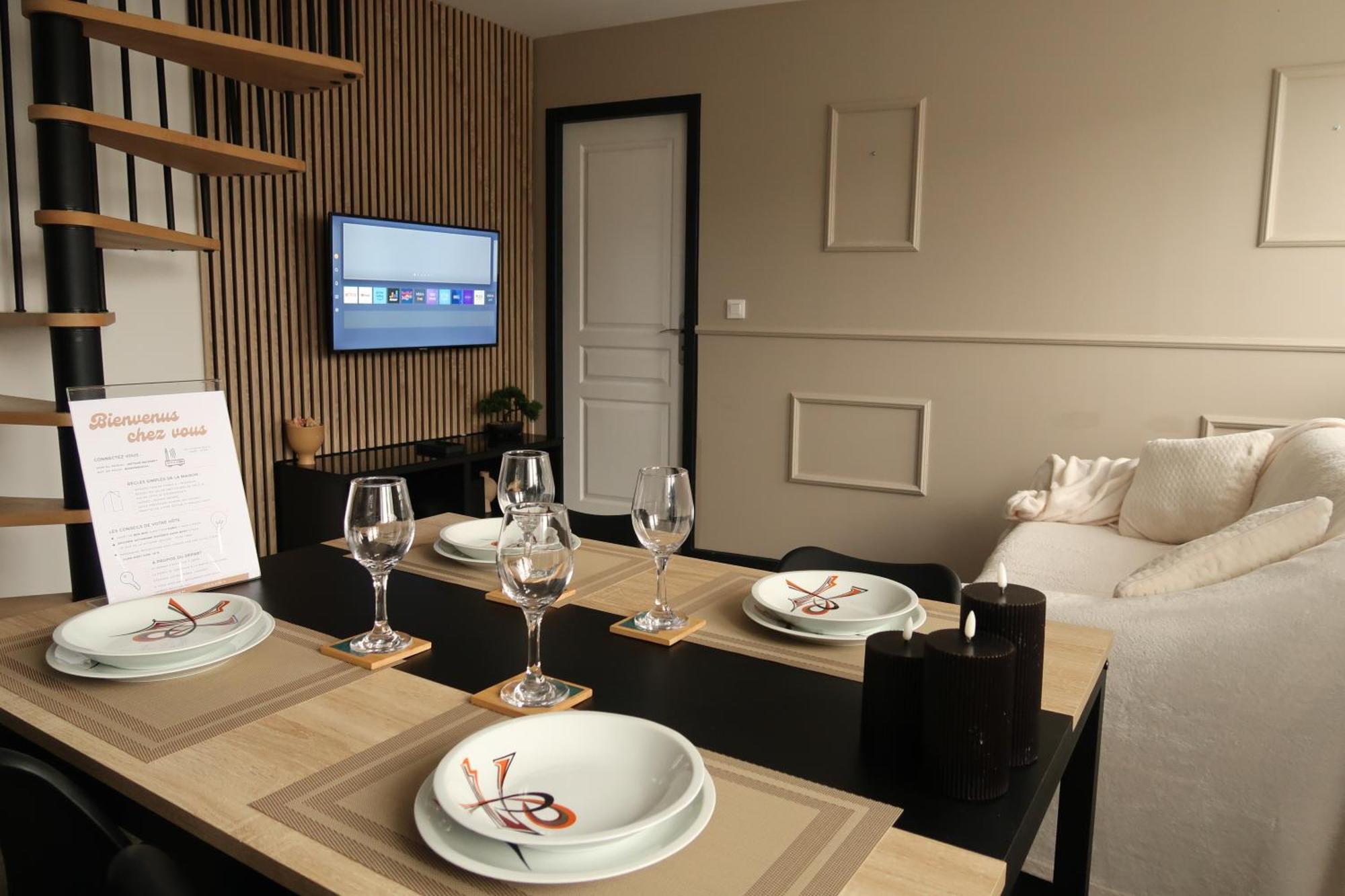 Le Duplex Apartment Linas Exterior foto